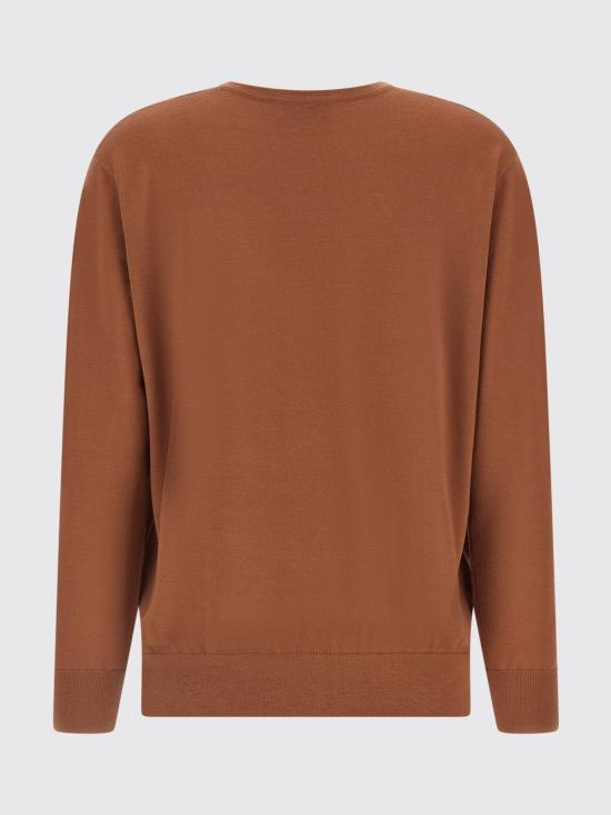 26SS 드리스 반 노튼 스웨터 2610112043700 700 Brown - DRIES VAN NOTEN