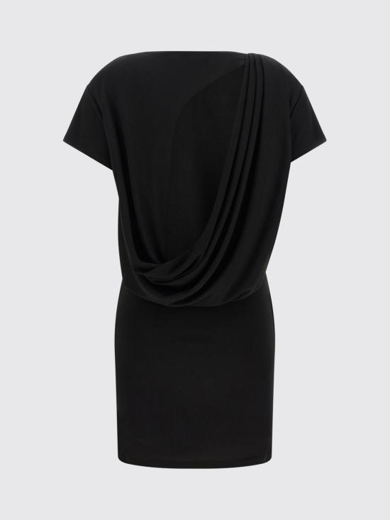 26SS 자크뮈스 미디 원피스 DRW00847AJ00253 990 Black - JACQUEMUS
