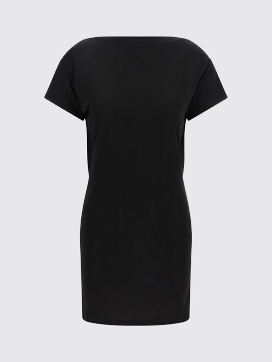 26SS 자크뮈스 미디 원피스 DRW00847AJ00253 990 Black - JACQUEMUS