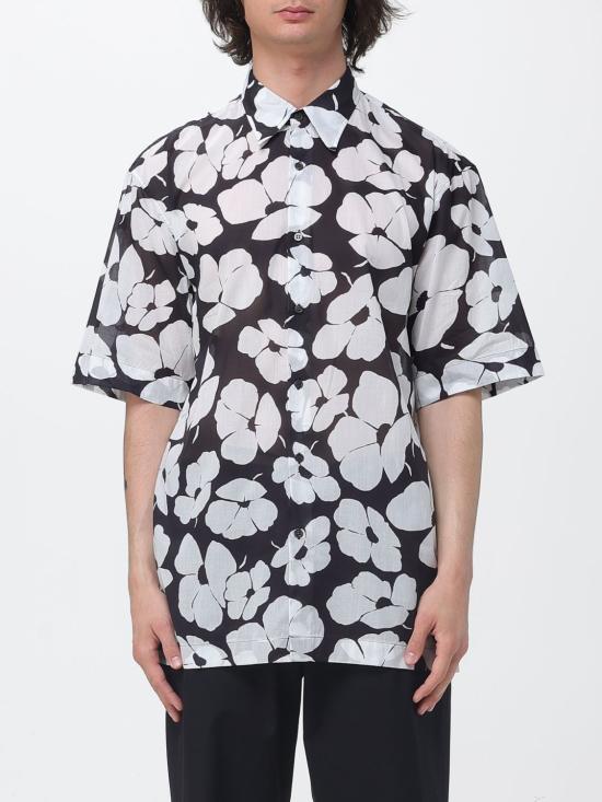 26SS 드리스 반 노튼 셔츠 2610207003069 900 Black