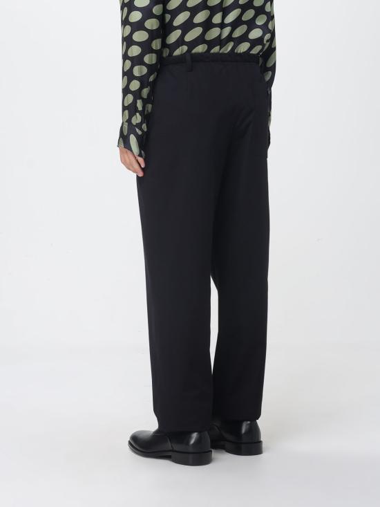 26SS 드리스 반 노튼 스트레이트 팬츠 2610209063302 900 Black - DRIES VAN NOTEN