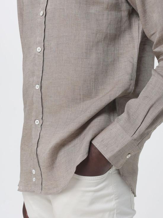 26SS 카날리 셔츠 CSL7023GL03099 503 Brown - CANALI