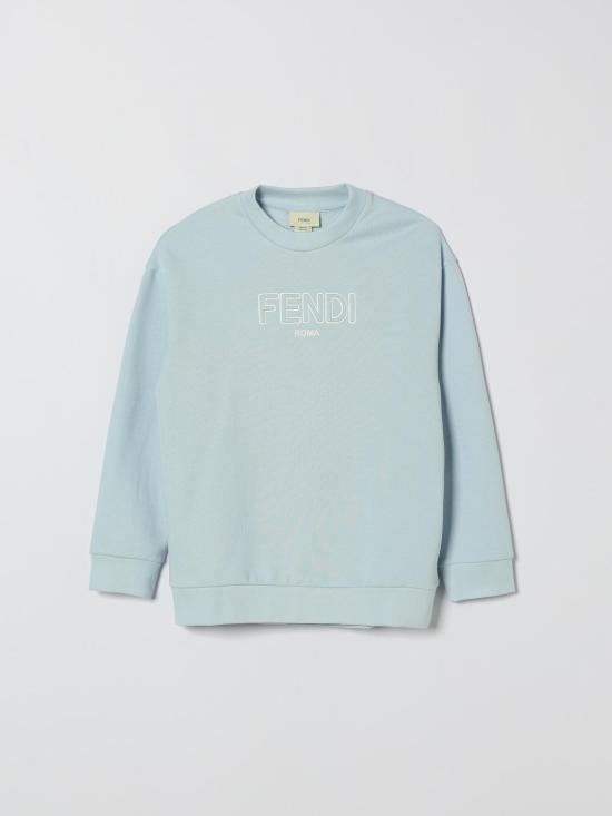 26SS [키즈] 펜디 풀오버 JUH1085V0 F0EX7 Gnawed Blue