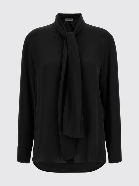 26SS 발렌시아가 탑 872329TUN13 1000 Black - BALENCIAGA