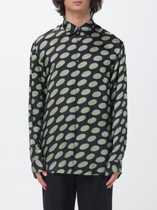 26SS 드리스 반 노튼 셔츠 2610207133002 900 Black