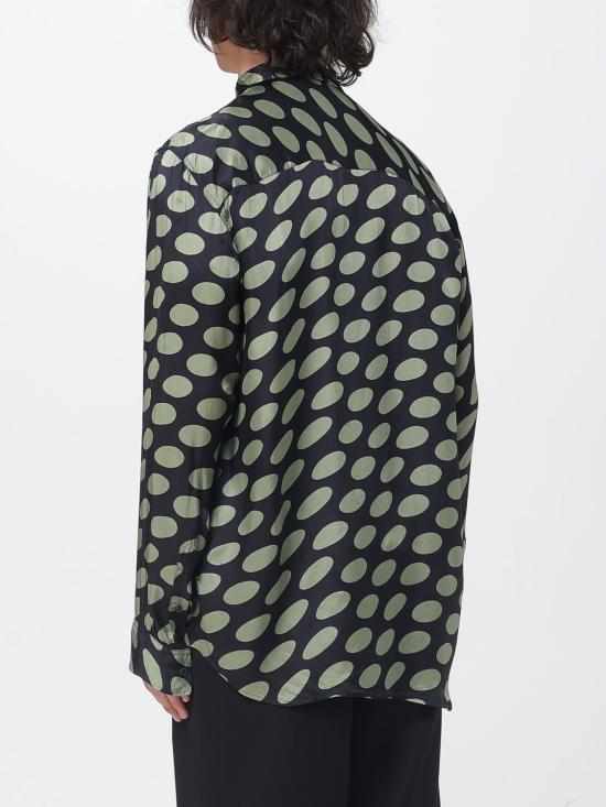 26SS 드리스 반 노튼 셔츠 2610207133002 900 Black - DRIES VAN NOTEN