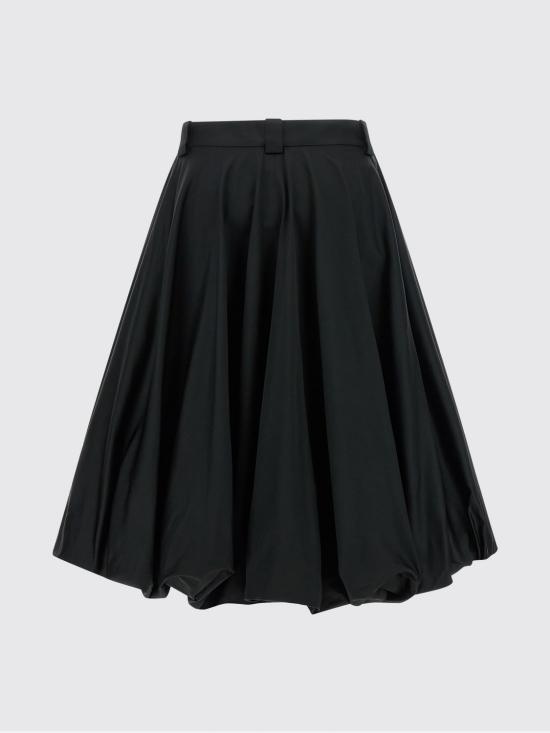 26SS 발렌시아가 미디 스커트 872539TJO61 1000 Black - BALENCIAGA