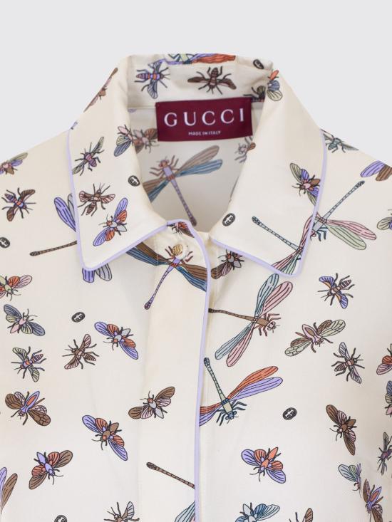 26SS 구찌 셔츠 856111ZAUK3 9766 White - GUCCI