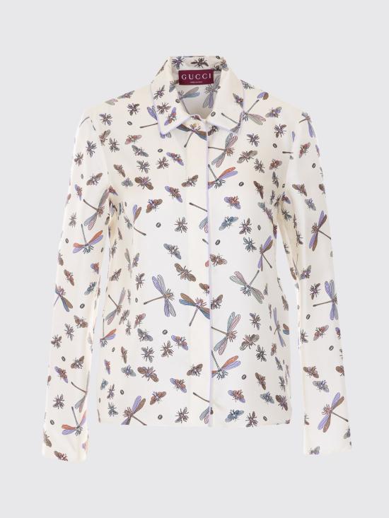 26SS 구찌 셔츠 856111ZAUK3 9766 White - GUCCI