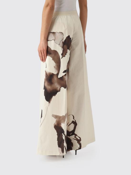 26SS 리비아나 콘티 팔라초 팬츠 F6SU79 WFLW Ivory - LIVIANA CONTI