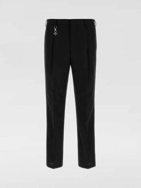 26SS 프라다 스트레이트 팬츠 UP0419SOOO19AM F0002 Black