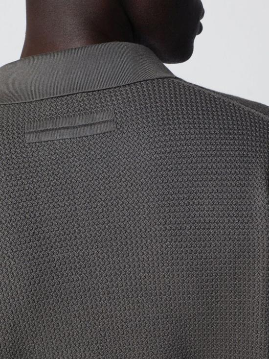 26SS 에르메네질도제냐 폴로 티셔츠 C31UHC26A3 N07 Dove Grey - ERMENEGILDO ZEGNA