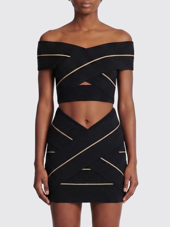 26SS 발망 탑 GF0AB580KJ75 0PA Black