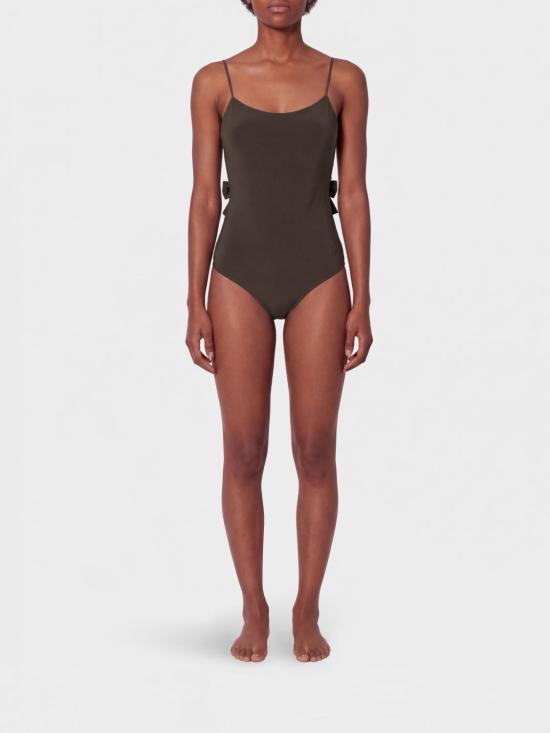 26SS 자크뮈스 원피스 수영복 OPW00050AW00096 850 Brown