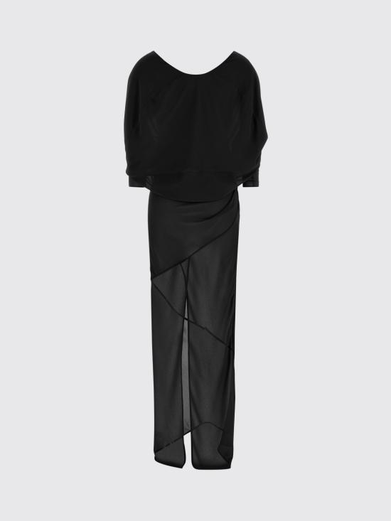 26SS 엔타이어 스튜디오 롱 원피스 ESSS26DR02016 0015 Black - ENTIRE STUDIOS