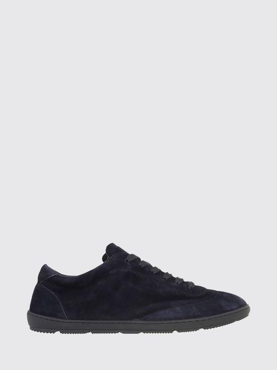 26SS 브루넬로 쿠치넬리 라이트 웨이트 스웨이드 스니커즈 MZUCAHN345 C8862 Blue