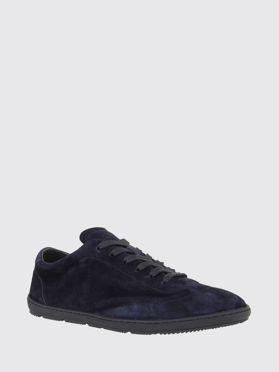 26SS 브루넬로 쿠치넬리 라이트 웨이트 스웨이드 스니커즈 MZUCAHN345 C8862 Blue - BRUNELLO CUCINELLI