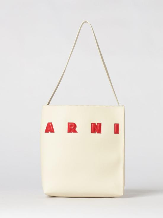 26SS 마르니 숄더백 SHMP0111U0P6483 ZO721 Ivory