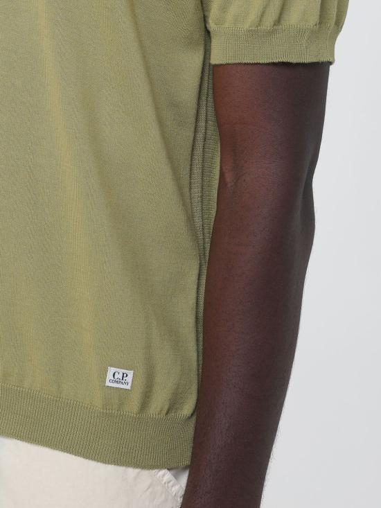 26SS 씨피 컴퍼니 폴로 티셔츠 20CMKN099A110560A 644 Green - C.P. COMPANY