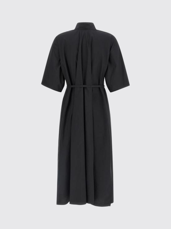 26SS 르메르 롱 원피스 DR1156LF1500 BK998 Black - LEMAIRE