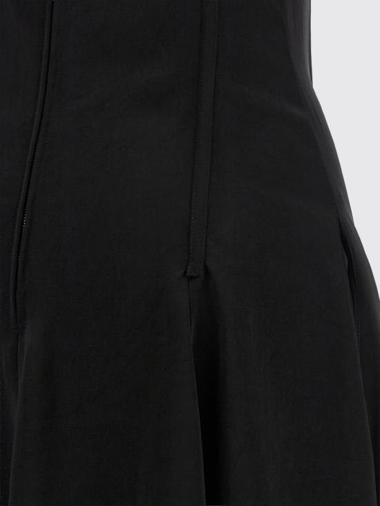 26SS 알렉산더 맥퀸 롱 원피스 863779QEAHZ 1000 Black - ALEXANDER MCQUEEN