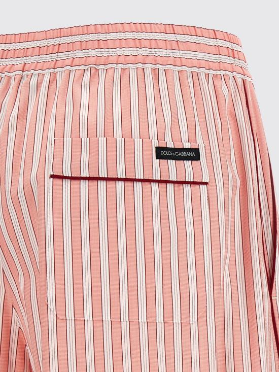 26SS 돌체앤가바나 스트라이프 포플린 트라우저 FTDJETFR517 S8051 Multicolor - DOLCE & GABBANA