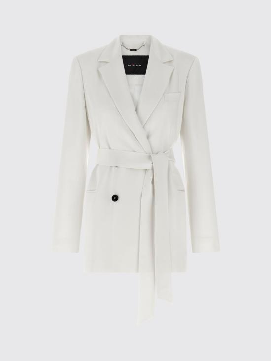 26SS 키톤 자켓 D57513K0977A3 200Q White - KITON