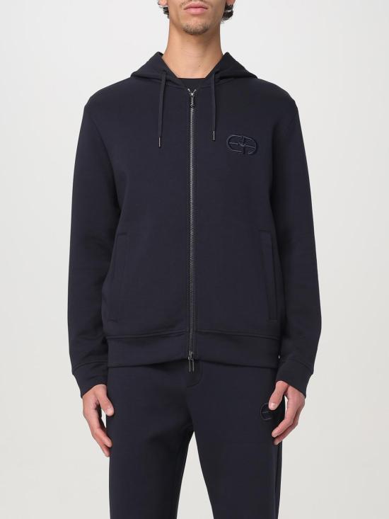 26SS 엠포리오 아르마니 긴팔 티셔츠 8N1ML61JHSZ 0920 Navy