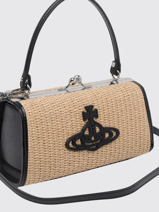 26SS 비비안웨스트우드 클러치/파우치 4B01001FWW01D0 B402 Beige - VIVIENNE WESTWOOD