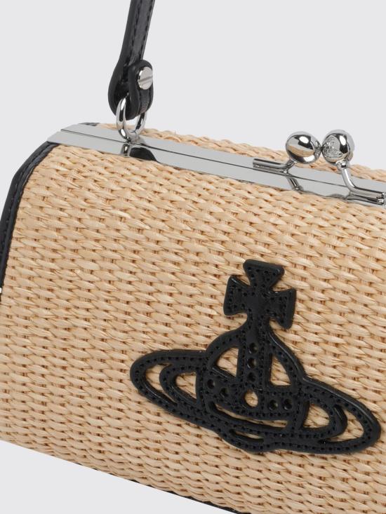 26SS 비비안웨스트우드 클러치/파우치 4B01001FWW01D0 B402 Beige - VIVIENNE WESTWOOD