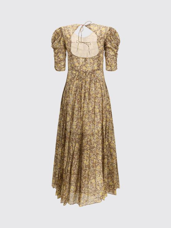 26SS 이자벨마랑에뚜왈 롱 원피스 RO1064FAD1J14E 67KI Brown - ISABEL MARANT ETOILE