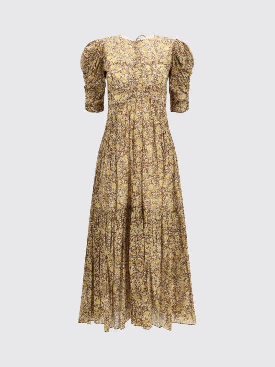26SS 이자벨마랑에뚜왈 롱 원피스 RO1064FAD1J14E 67KI Brown - ISABEL MARANT ETOILE