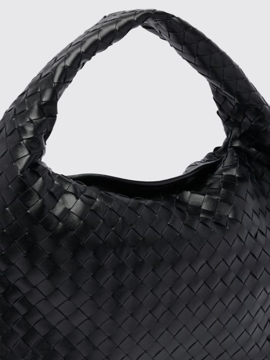 26SS 보테가베네타 스몰 홉 숄더백 796262V3IV1 1019 Black - BOTTEGA VENETA