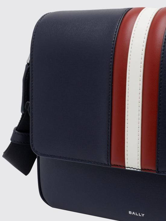 26SS 발리 코타드 레더 미토스 크로스백 MAC04UEC001 I5T5P Blue - BALLY