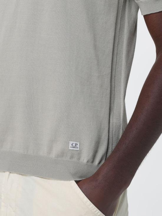 26SS 씨피 컴퍼니 폴로 티셔츠 20CMKN099A110560A 904 Cream - C.P. COMPANY