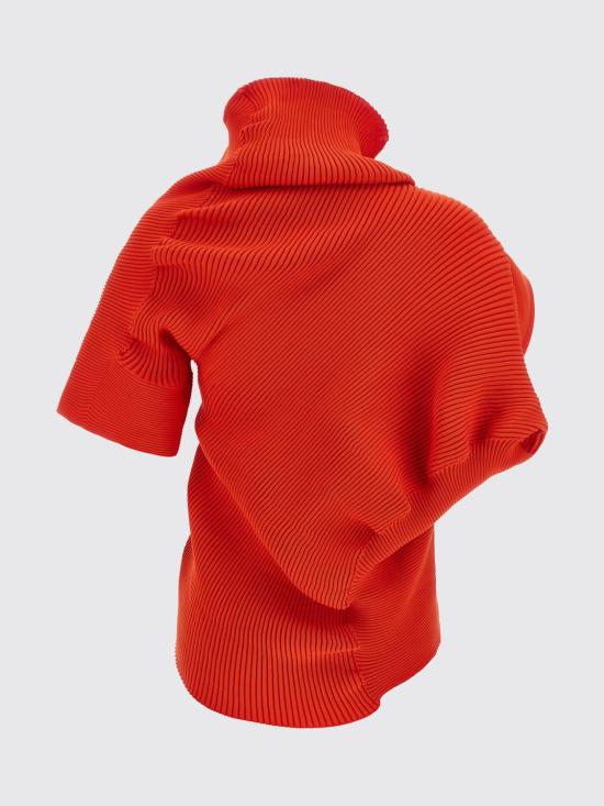 26SS 이세이 미야케 탑 IM66KN754 28 Red - ISSEY MIYAKE