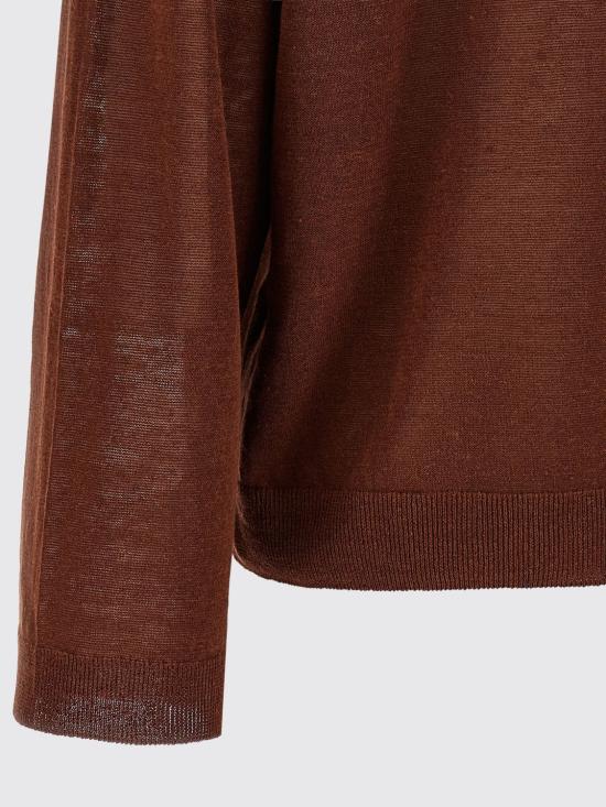 26SS 브루넬로 쿠치넬리 스웨터 M1T272410 C2868 Burgundy - BRUNELLO CUCINELLI