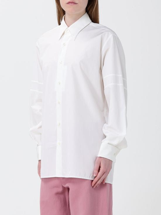 26SS 마르지엘라 코튼 포플린 셔츠 S51DT0030S43001 102 White - MAISON MARGIELA