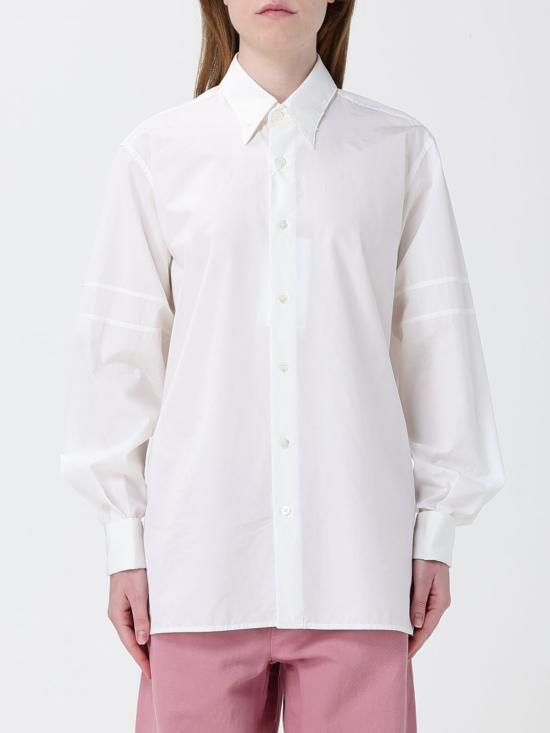 26SS 마르지엘라 코튼 포플린 셔츠 S51DT0030S43001 102 White