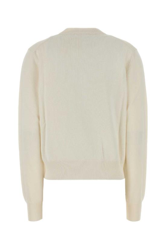  질샌더 가디건 질 샌더 스트레치 비스코스 블렌드  포슬린 색상 - JIL SANDER