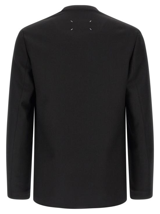  마르지엘라 수트 자켓 메종  울 블레이저 블랙 - MAISON MARGIELA