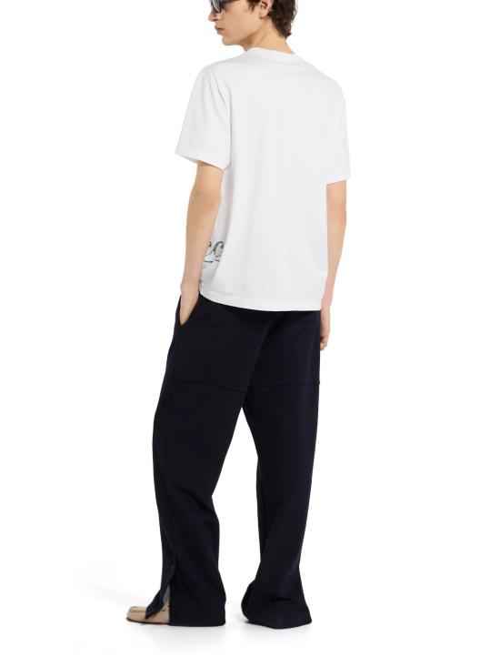 26SS 구찌 프린트 디테일 코튼 저지 티셔츠 856477 XJHQM9066 Bianco - GUCCI