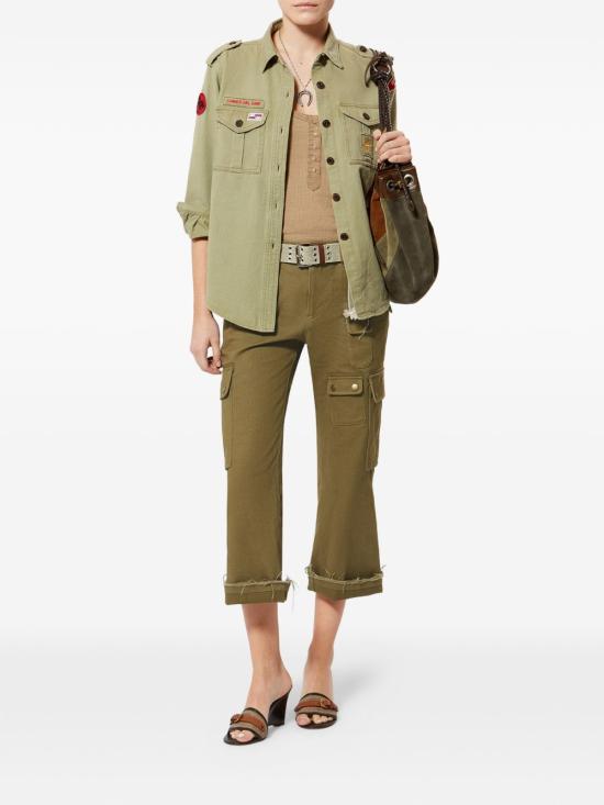 26SS 이자벨마랑 스트레이트 팬츠 PA0691FAD2E02I 67KI KHAKI - ISABEL MARANT