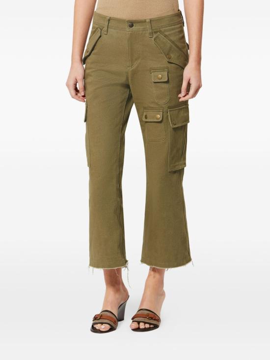 26SS 이자벨마랑 스트레이트 팬츠 PA0691FAD2E02I 67KI KHAKI - ISABEL MARANT