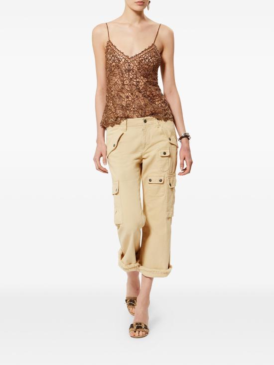26SS 이자벨마랑 스트레이트 팬츠 PA0691FAD2E02I 90BE BEIGE - ISABEL MARANT