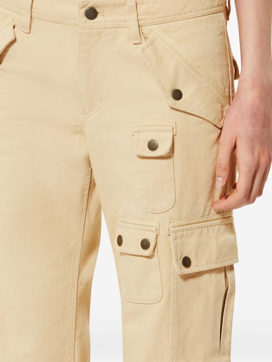 26SS 이자벨마랑 스트레이트 팬츠 PA0691FAD2E02I 90BE BEIGE - ISABEL MARANT