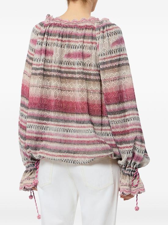 26SS 이자벨마랑 블라우스 HT0943FAD2J19I 40PK PINK - ISABEL MARANT