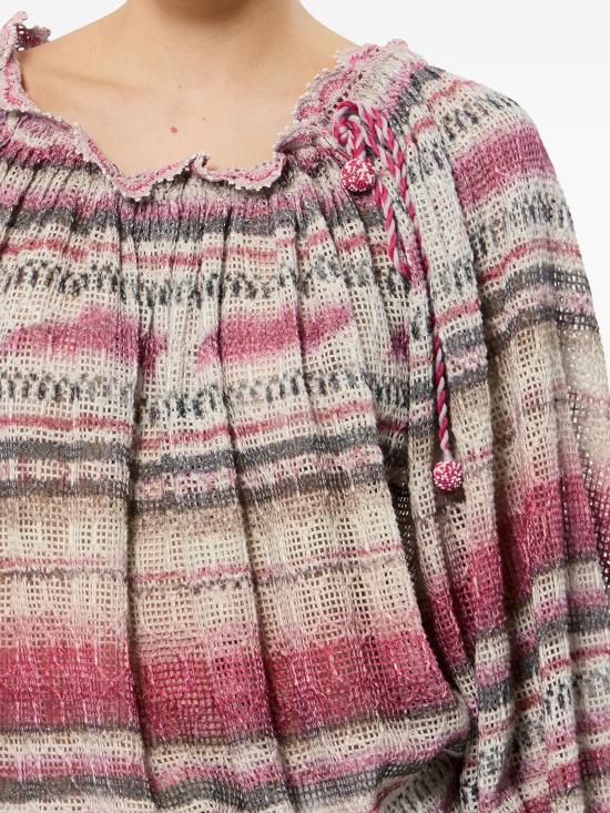 26SS 이자벨마랑 블라우스 HT0943FAD2J19I 40PK PINK - ISABEL MARANT