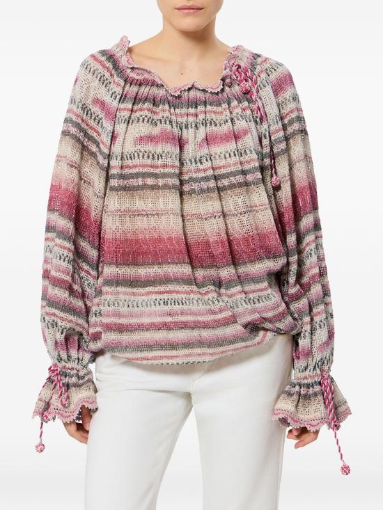 26SS 이자벨마랑 블라우스 HT0943FAD2J19I 40PK PINK - ISABEL MARANT