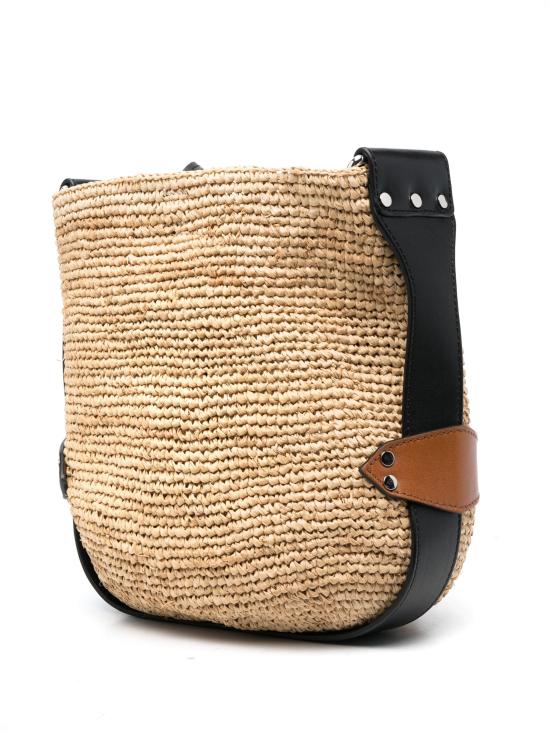 26SS 이자벨마랑 미니 바이아 크로스백 PP0018FAA1X15M NLCG NATURAL COGNAC - ISABEL MARANT